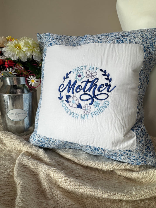 First My Mother Forever My Friend Throw Pillow