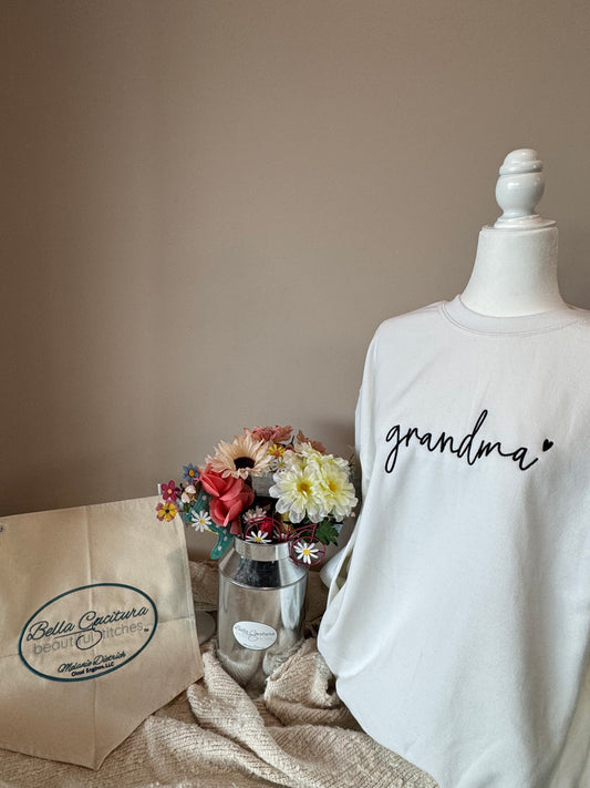 Grandma Heart Sweatshirt