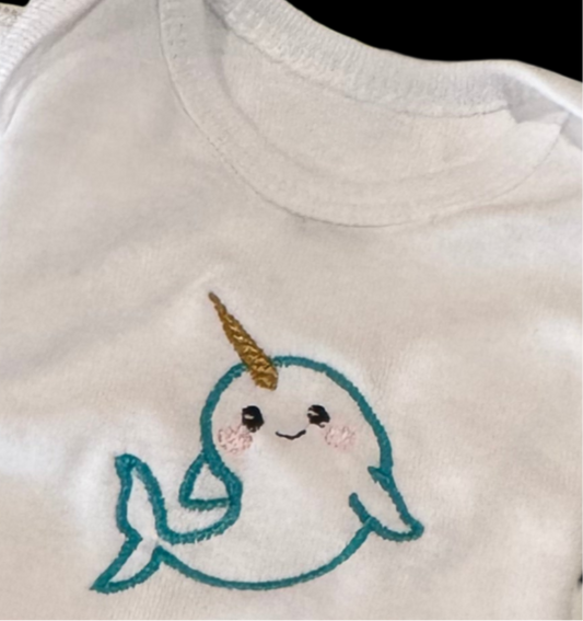 Baby Narwhal Onesie