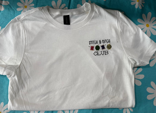 Short sleeved Stitch and Bitch T-Shirt