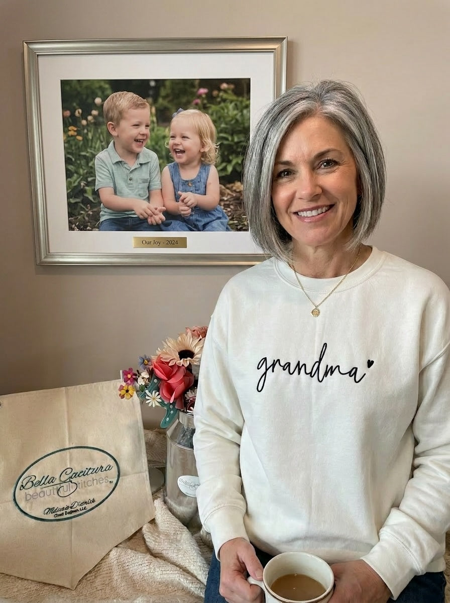 Grandma Heart Sweatshirt